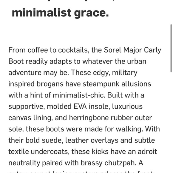 Sorel Major Carly Boots - Picture 2 of 8